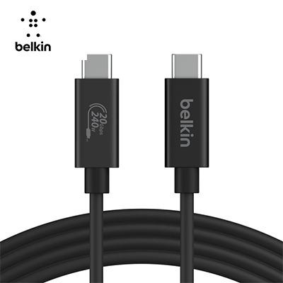 Belkin INZ004 240W + 20GBPS USB4 C to C Cable by Corporate Gift Store Singapore