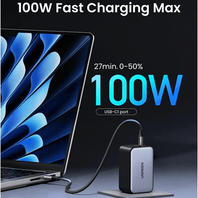 UGREEN Nexode X 100W USB C Charger - 3 Ports GaN Fast Charger by Corporate Gift Store Singapore