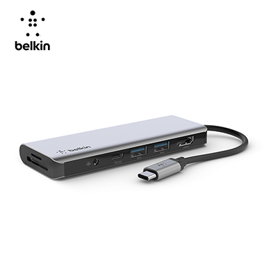 Belkin Connect USB-C 7-in-1 Multiport Hub Adapter