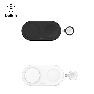 Belkin WIZ022qcBK Qi2 3-in-1 Wireless Charging Pad by Corporate Gift Store Singapore