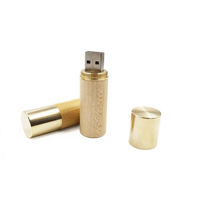 Lipstick Shape Wooden USB Flash Drive U677 by Corporate Gift Store Singapore