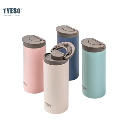 TYESO Stainless Steel Tumbler with Lockable Lid 12oz by Corporate Gift Store Singapore