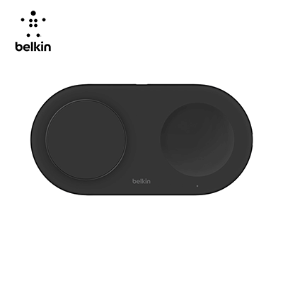 Belkin BoostCharge Pro 2-in-1 Magnetic Wireless Charging Pad with Qi2 15W by Corporate Gift Store Singapore