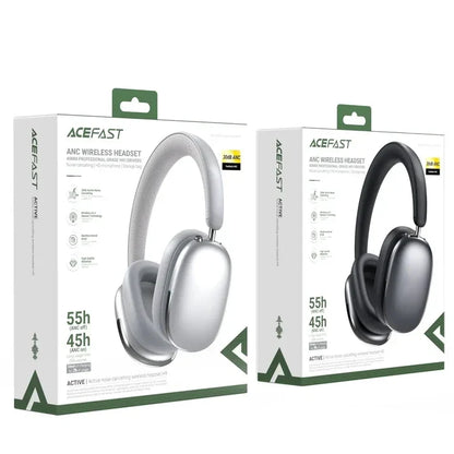 Acefast H9 ANC Active Noise Cancelling Over Ear Headphones with Mic