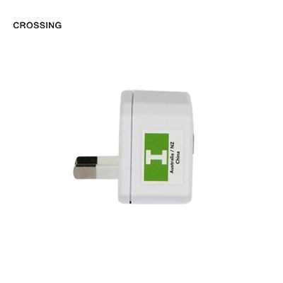 Crossing Travel Adaptor Plug - I for Australia, New Zealand, and China, perfect as a corporate gift.
