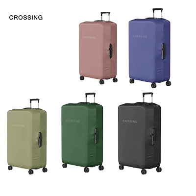 Crossing Block Series Luggage Cover by Corporate Gift Store Singapore