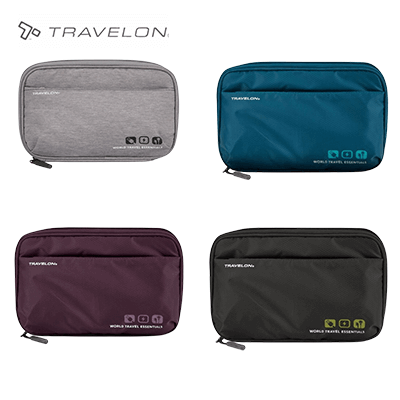 Travelon World Travel Essentials Tech Organizer by Corporate Gift Store Singapore