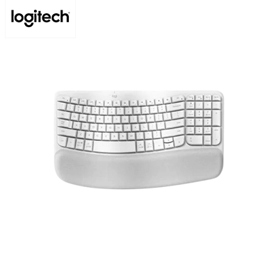 Logitech Wave Keys Ergonomic Wireless Bluetooth Keyboard Corporate Gift Singapore