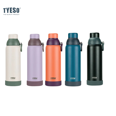 TYESO Switch Lid Water Bottle with Handle 25oz