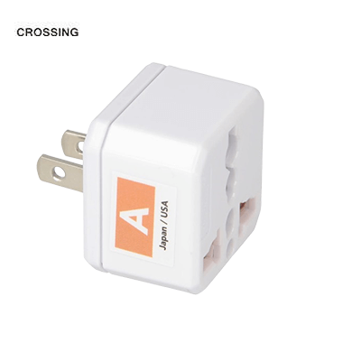 Crossing Travel Adaptor Plug - A (Japan / USA) for international travel and corporate gift.