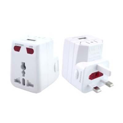 Travel Adaptor with USB Hub by Corporate Gift Store Singapore
