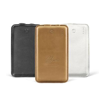 Leather Power Bank by Corporate Gift Store Singapore