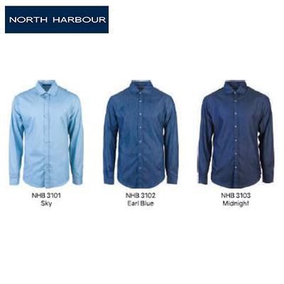 North Harbour Virgil Cotton Denim Shirt by Corporate Gift Store Singapore