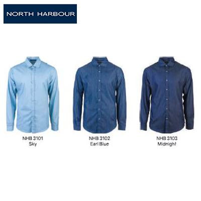North Harbour Virgil Cotton Denim Shirt | gifts shop