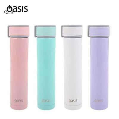 Oasis Insulated Stainless Steel Skinny Mini Drink Bottle 250ml by Corporate Gift Store Singapore