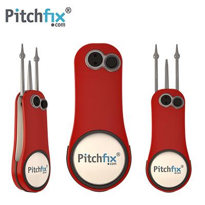 Pitchfix Fusion 2.0 Golf Divot Tool with Ball Marker and Pencil Sharpener by Corporate Gift Store Singapore