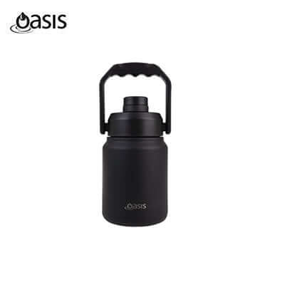 Oasis Stainless Steel Insulated Thermal Mini Jug with Carry Handle 1.2L by Corporate Gift Store Singapore