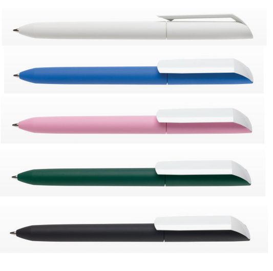 Flow Pure Plastic Pen by Corporate Gift Store Singapore