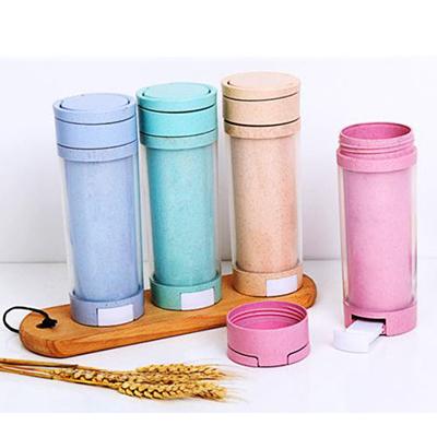 Eco Friendly Wheat Bottle with Phone Holder | gifts shop