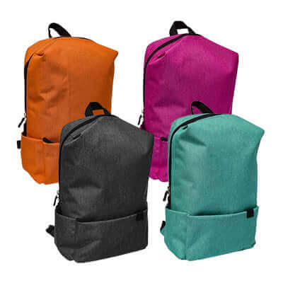 2 Tone Nylon Slim Backpack by Corporate Gift Store Singapore