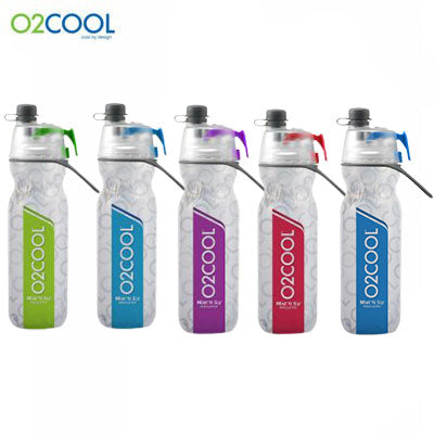 O2COOL Classic Elite Arctic Squeeze Mist ‘N Sip Insulated Water Bottle 20oz by Corporate Gift Store Singapore