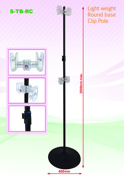 T-Bar Foam Board Poster display (Round Base) by Corporate Gift Store Singapore