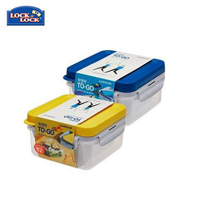 Lock & Lock To Go Lunch Box with Divider, Poke, Knife 1.2L