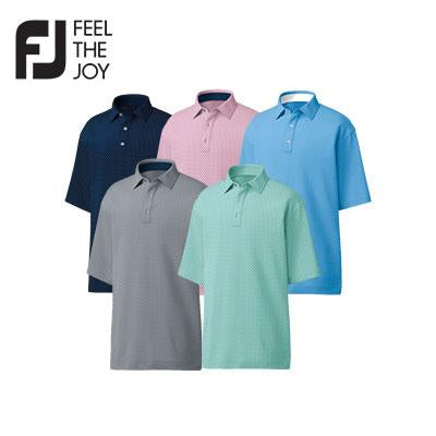 Footjoy Stretch Lisle Dot Print Polo T-Shirt | gifts shop