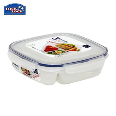 Lock & Lock Classic Food Container with 3 Dividers 1.5L | gifts shop