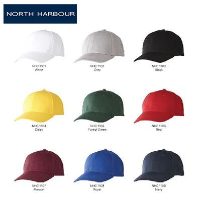North Harbour 1100 Baseball Cap by Corporate Gift Store Singapore