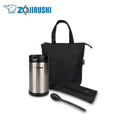 ZOJIRUSHI Stainless Steel Food Jar Set 0.75L by Corporate Gift Store Singapore