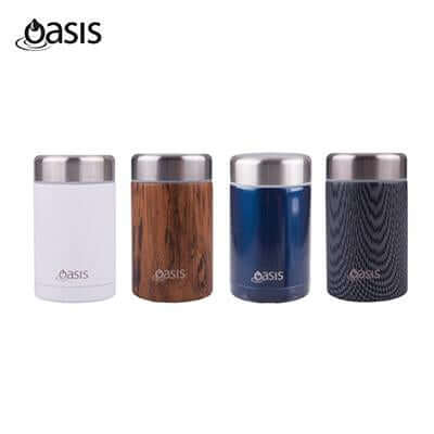 Oasis 450ml S/S Vacuum Insulated Food Flask by Corporate Gift Store Singapore