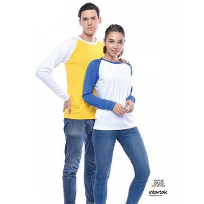 Ultifresh Raglan Long Sleeve T-Shirt (Unisex) by Corporate Gift Store Singapore