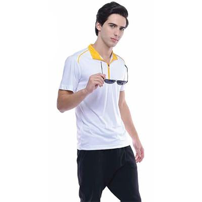 Ultifresh Oriental Zip Up Collar Polo T-Shirt by Corporate Gift Store Singapore