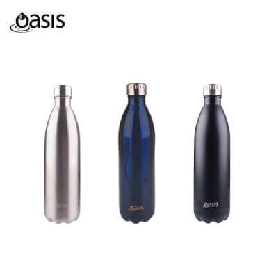 Oasis Stainless Steel Insulated Water Bottle 1L by Corporate Gift Store Singapore