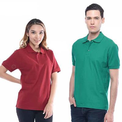 Polo T-Shirt with Matching Button | gifts shop