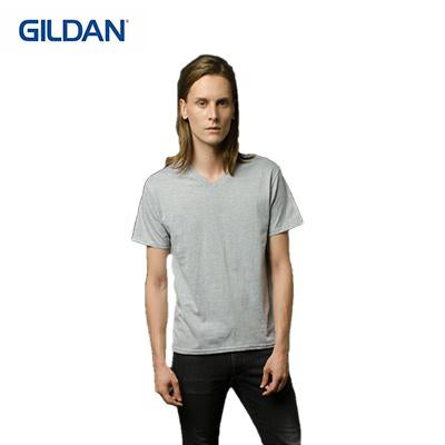 Gildan Cotton Adult V-Neck T-Shirt by Corporate Gift Store Singapore