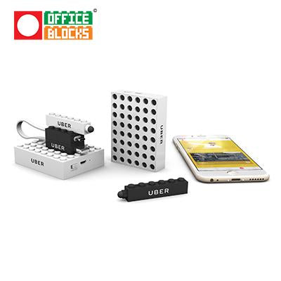Office Blocks 3 in 1 Mobile Speaker Set by Corporate Gift Store Singapore