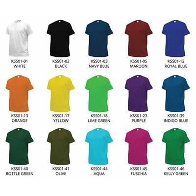 Short Sleeve T-Shirt with Matching Collar (Kids) by Corporate Gift Store Singapore