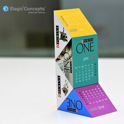 Magic Concepts Magic Magnetic Triangle Calendar by Corporate Gift Store Singapore
