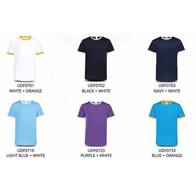 Ultifresh Contrast Side Panel Crew Neck T-Shirt (Unisex) | gifts shop