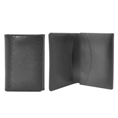 Linear Leather Card Holder by Corporate Gift Store Singapore