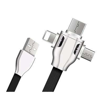 3-in-1 Charging Cable with LED light by Corporate Gift Store Singapore