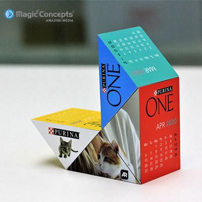 Magic Concepts Magic Magnetic Triangle Calendar by Corporate Gift Store Singapore