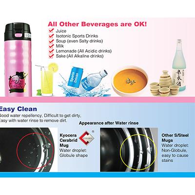 Kyocera Ceramic Coated Cerabrid Mug by Corporate Gift Store Singapore