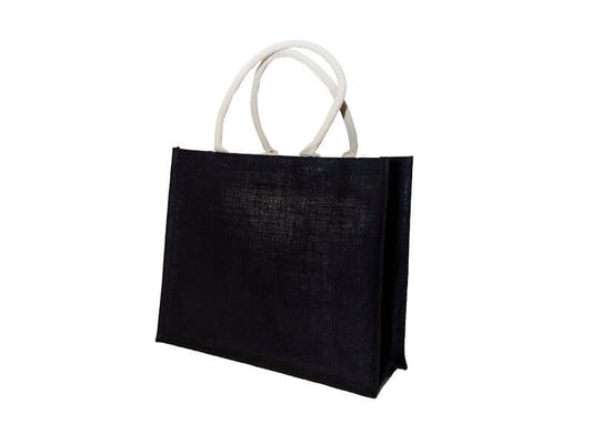 Black Jute Bag by Corporate Gift Store Singapore