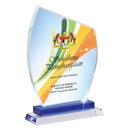 CY Crystal Award by Corporate Gift Store Singapore