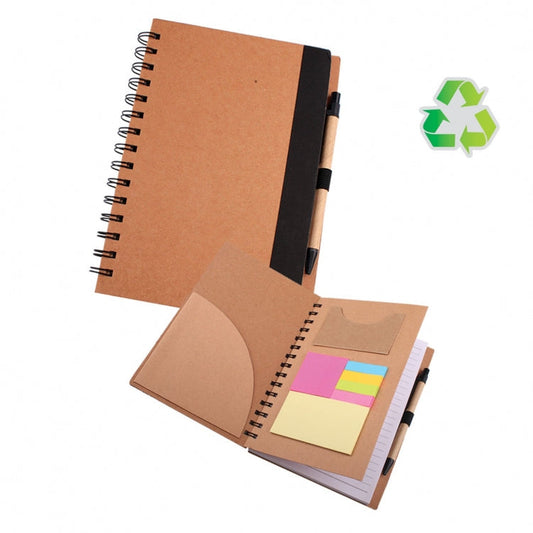 Notebook With Pen & Post It Note by Corporate Gift Store Singapore