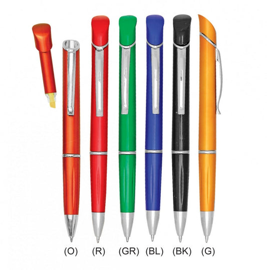 Ball Pen with Highlighter by Corporate Gift Store Singapore
