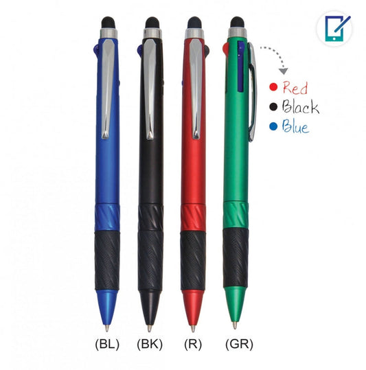 Tri Colours Stylus Pen by Corporate Gift Store Singapore